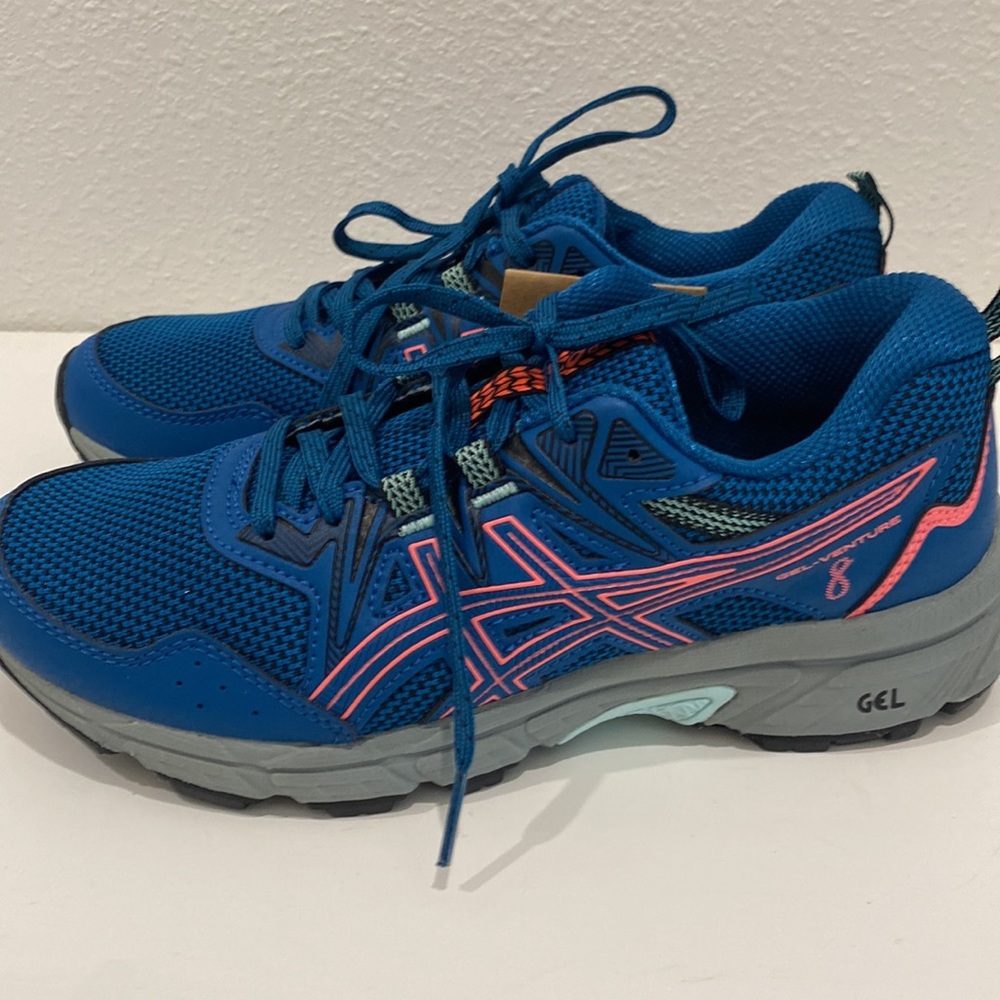 NWT ASICS Women's Gel-Venture Waterproof 8 Trail Running Shoe |Size 7 - Picture 2 of 13